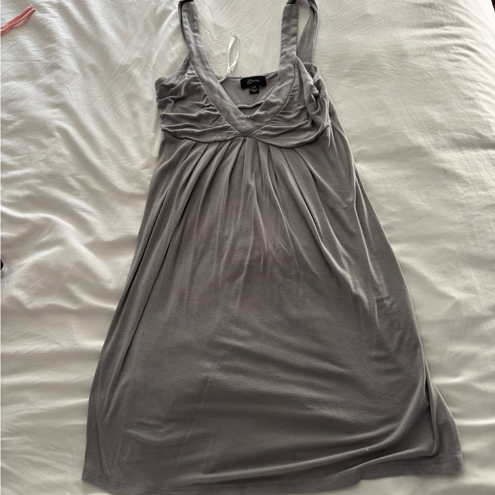 Gray Sleeveless Dress